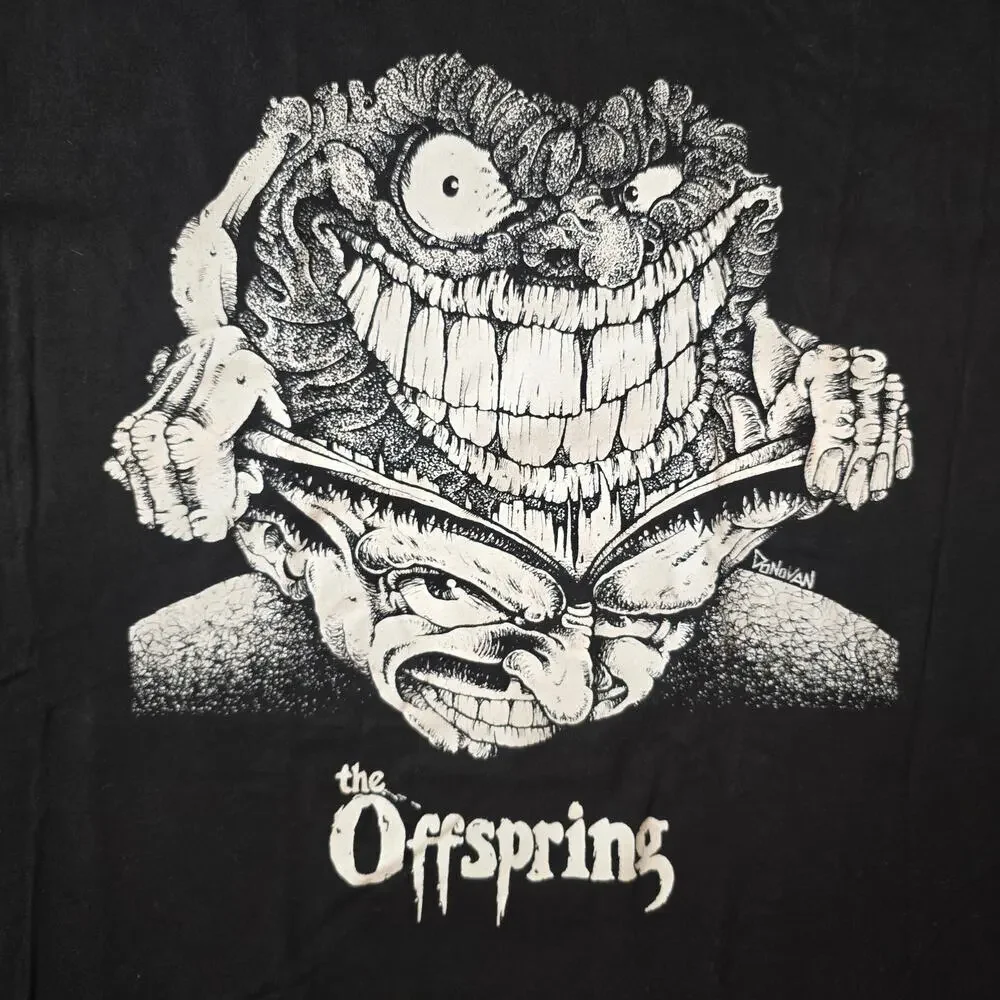 THE OFFSPRING 'Monster Brain' tee from 1995. T-SHIRT OFFICIAL TEE
